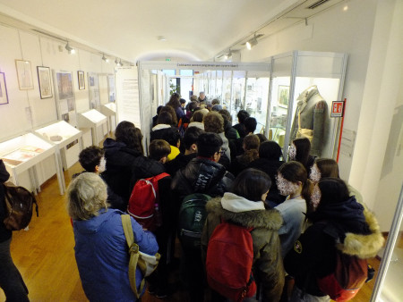 12 feb 2026 Visita della scuola Maffei di Vicenza al Museo dell'internamento di Padova